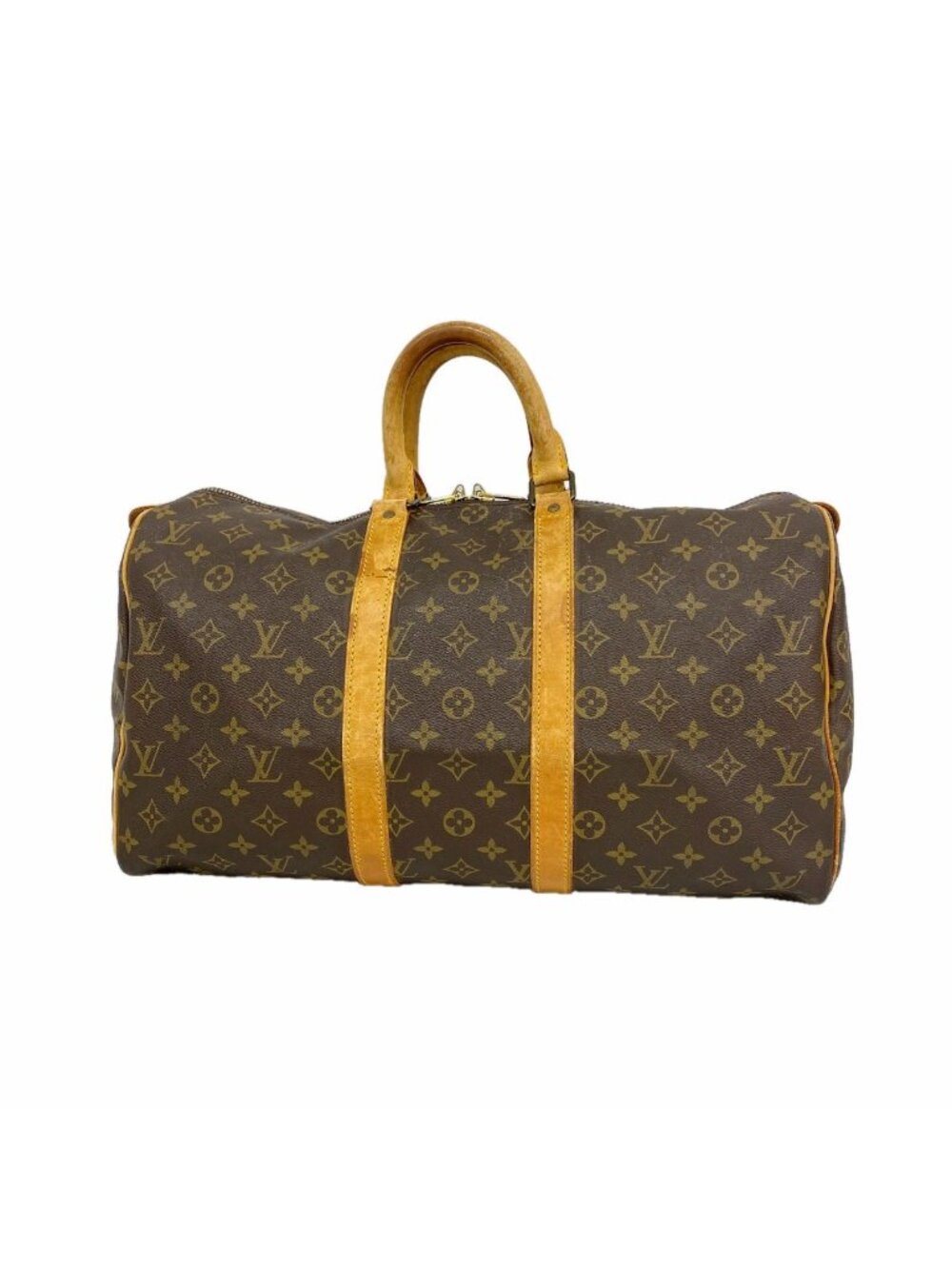 Louis Vuitton Boston Bag Monogram Keepall 45 Brown